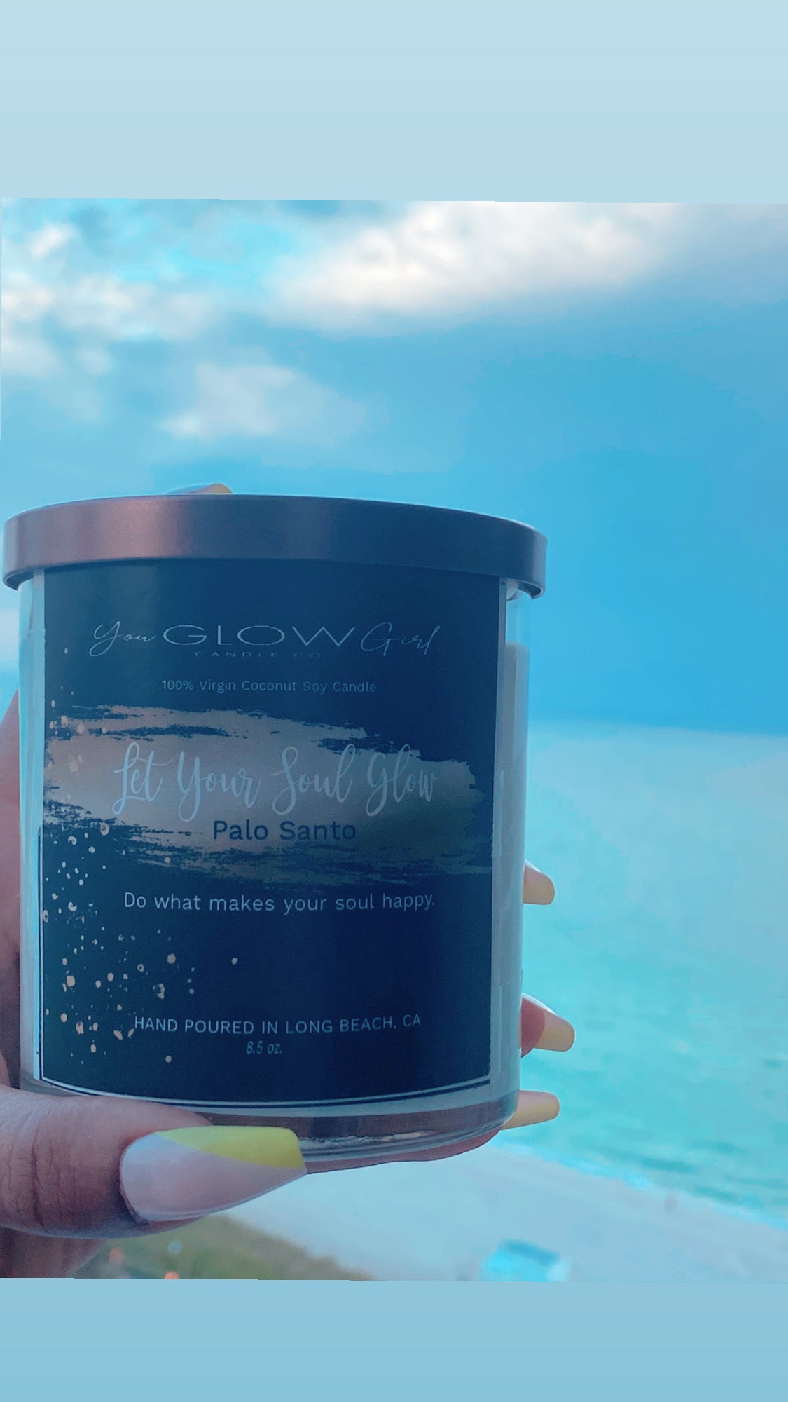 Let Your Soul Glow Candle