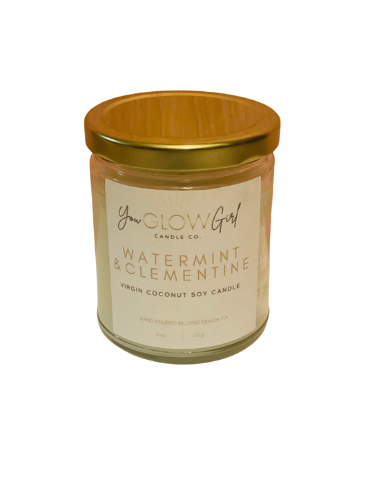 Watermint & Clementine Candle